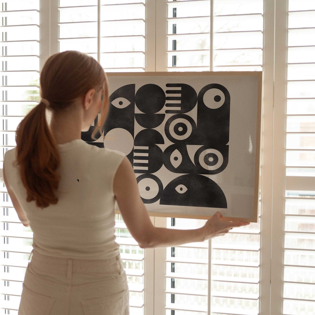 Noir Symmetry by Maison Bootsy - Style My Wall