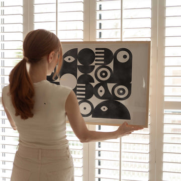 Noir Symmetry by Maison Bootsy - Style My Wall