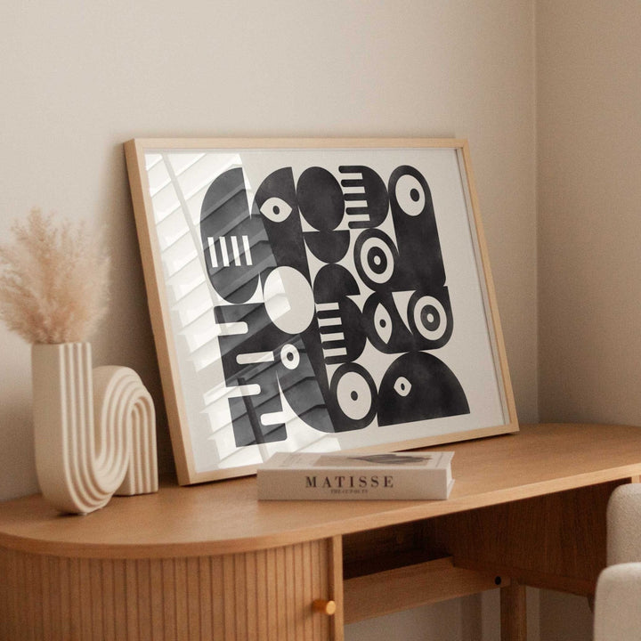 Noir Symmetry by Maison Bootsy - Style My Wall