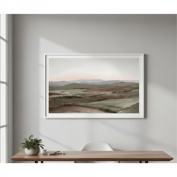 North West Tasmania Farmland by Deer Muskeeter wall - art - picture - poster