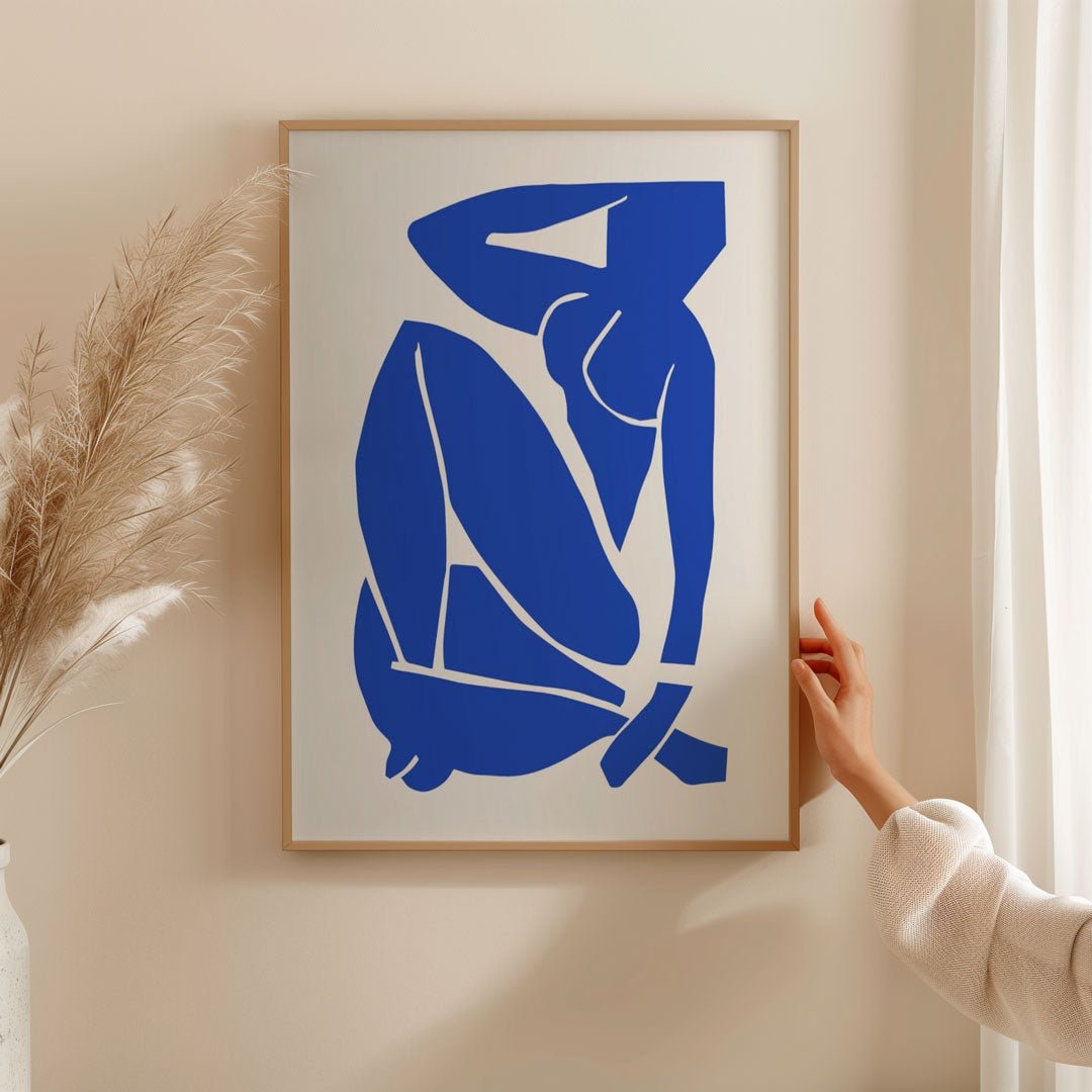 Nu Bleu III 1988 Wall Art by Henri Matisse - Style My Wall