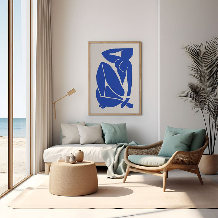 Nu Bleu III 1988 Wall Art by Henri Matisse - Style My Wall