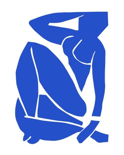Nu Bleu III 1988 Wall Art by Henri Matisse