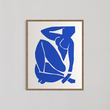 Nu Bleu III 1988 Wall Art by Henri Matisse - Style My Wall