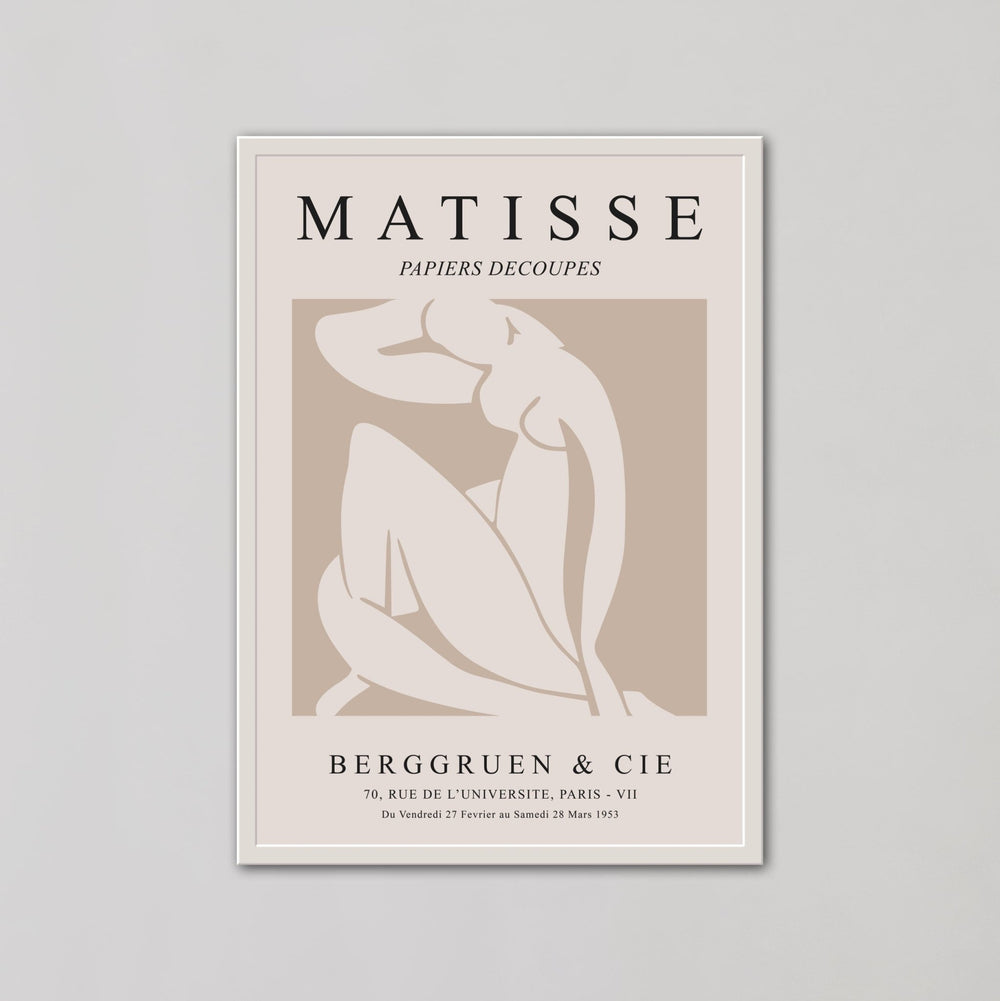 Nude Woman Body Brown And Beige by Henri Matisse - Style My Wall