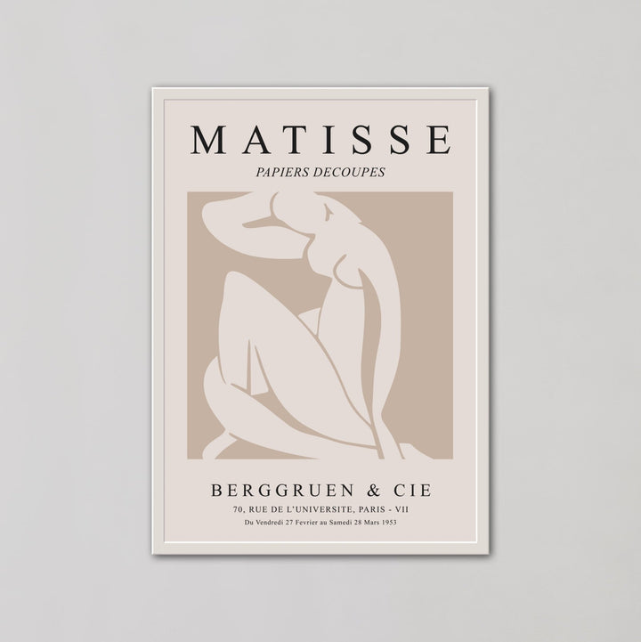 Nude Woman Body Brown And Beige by Henri Matisse - Style My Wall