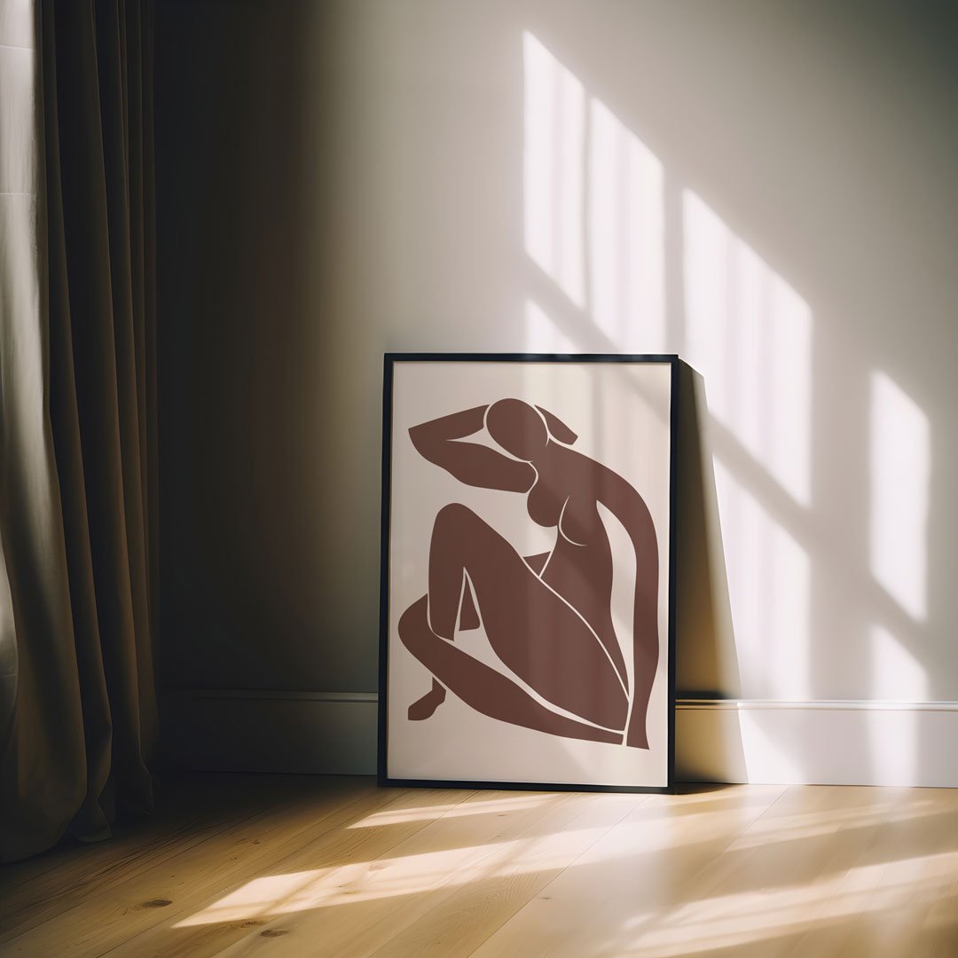 Nude Woman Body Brown by Henri Matisse - Style My Wall