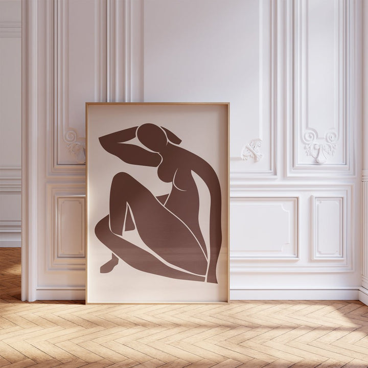 Nude Woman Body Brown by Henri Matisse - Style My Wall