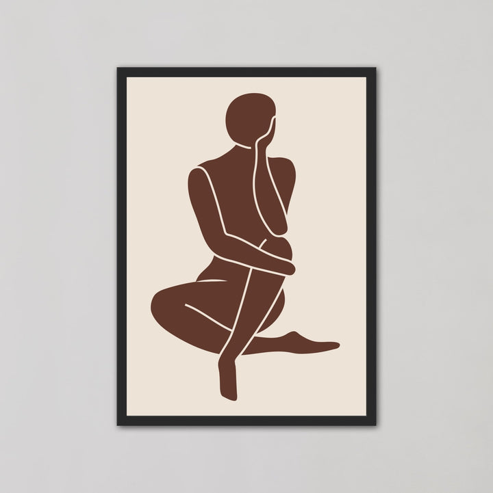 Nude Woman Body Front Brown by Henri Matisse - Style My Wall