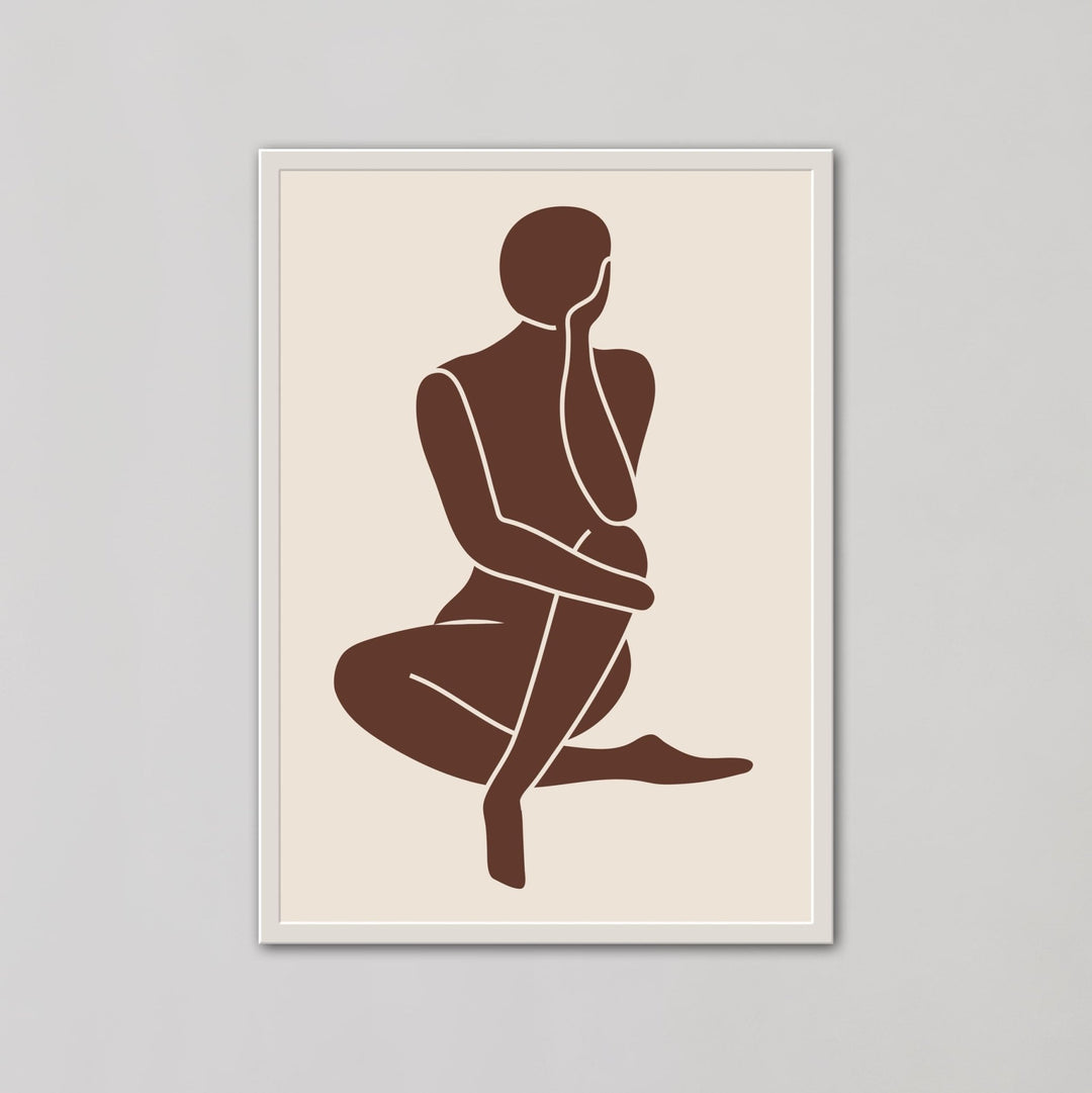 Nude Woman Body Front Brown by Henri Matisse - Style My Wall