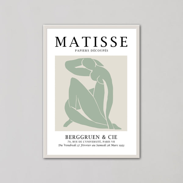 Nude Woman Body Green by Henri Matisse