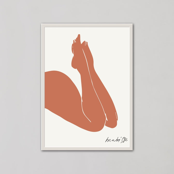 Nude Woman Cutout Brown Art By Henri Matisse - Style My Wall