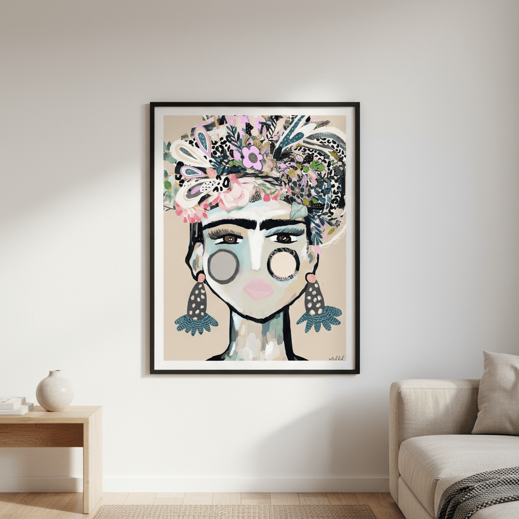 Nuvum Frida by Inkheart Designs wall - art - picture - poster