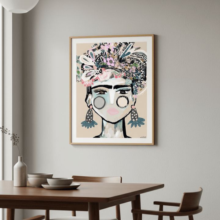 Nuvum Frida by Inkheart Designs wall - art - picture - poster