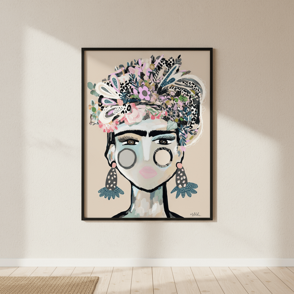 Nuvum Frida by Inkheart Designs wall - art - picture - poster