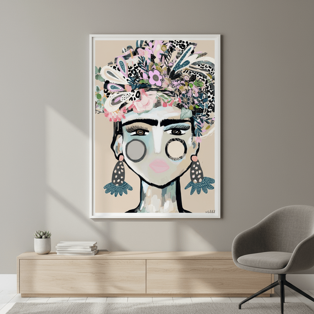 Nuvum Frida by Inkheart Designs wall - art - picture - poster