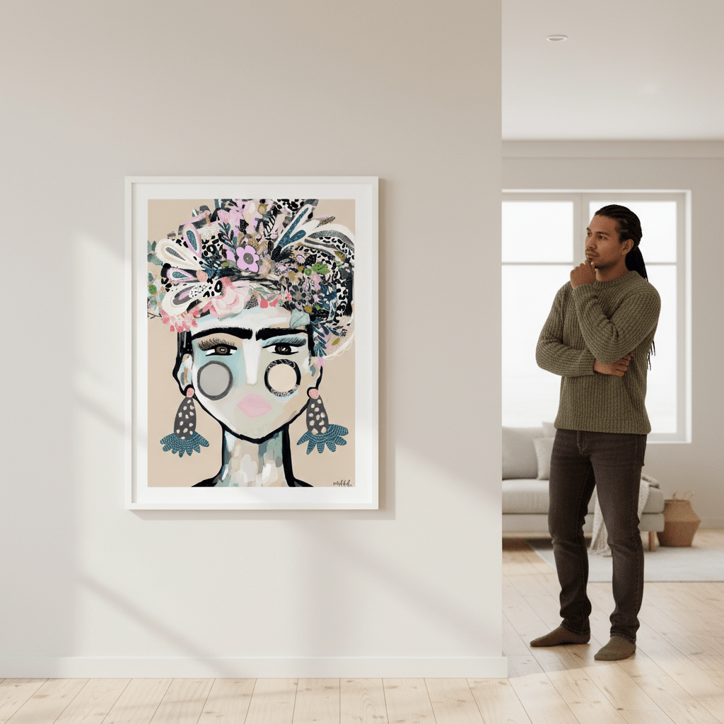 Nuvum Frida by Inkheart Designs wall - art - picture - poster