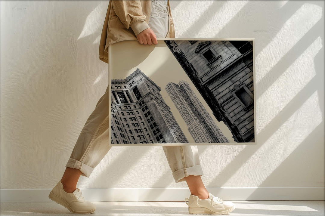 NYC Buildings by Nicole Hunter wall - art - picture - poster