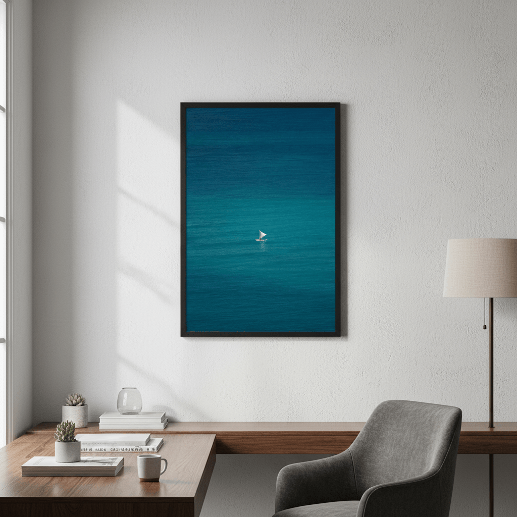 Ocean Blue by Colton Jones wall - art - picture - poster
