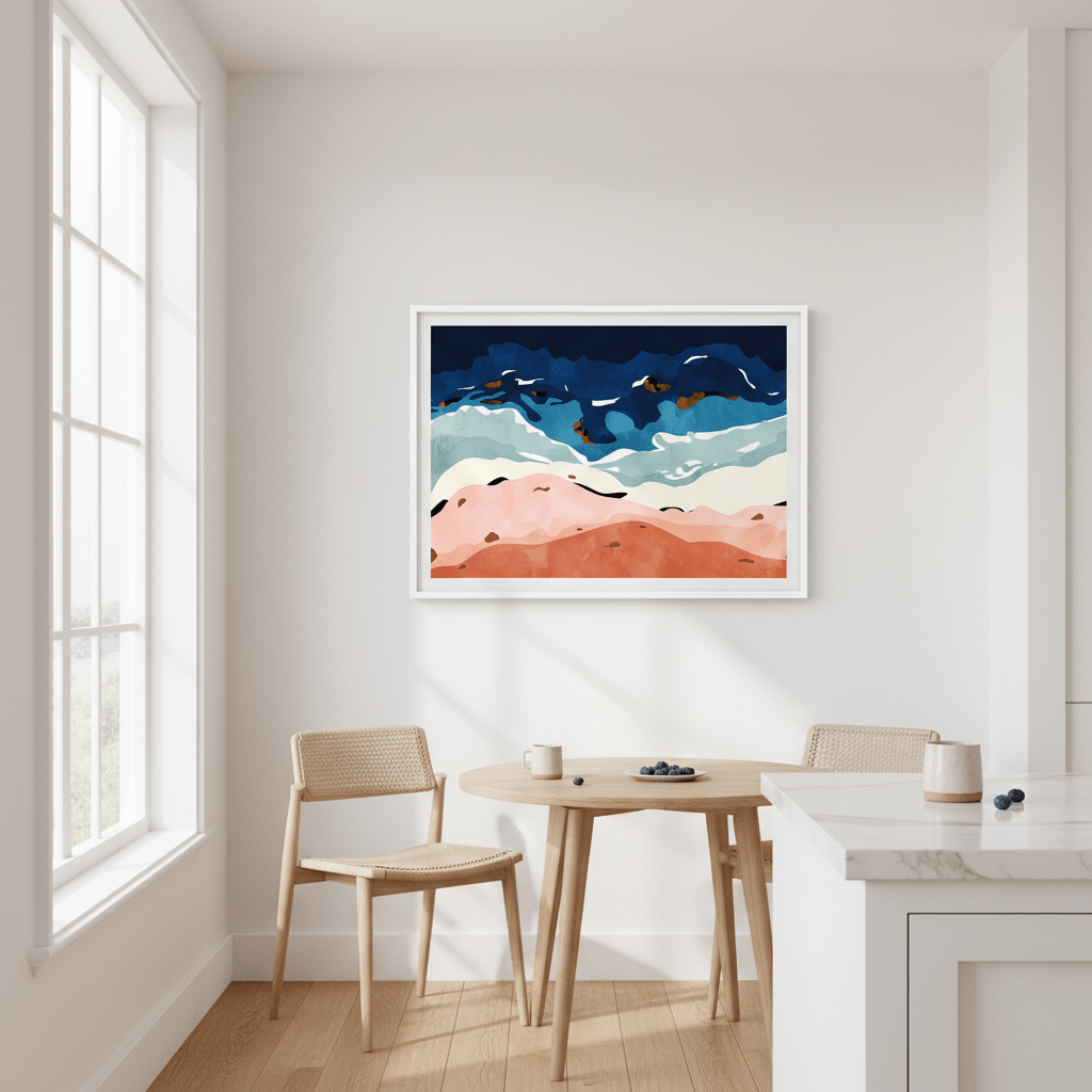 Ocean Heart by 83 Oranges wall - art - picture - poster