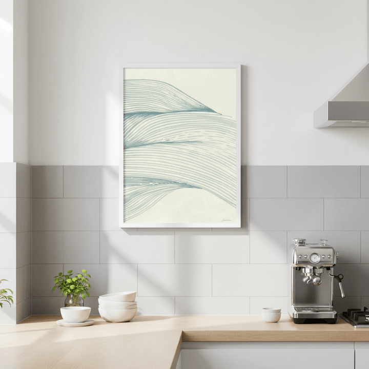 Ocean in Lines by Lucrecia Caporale wall - art - picture - poster