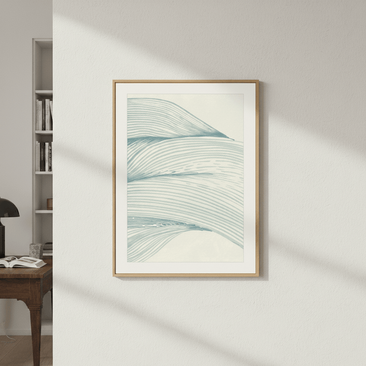 Ocean in Lines by Lucrecia Caporale wall - art - picture - poster