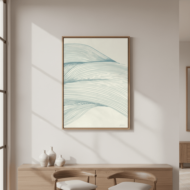 Ocean in Lines by Lucrecia Caporale wall - art - picture - poster