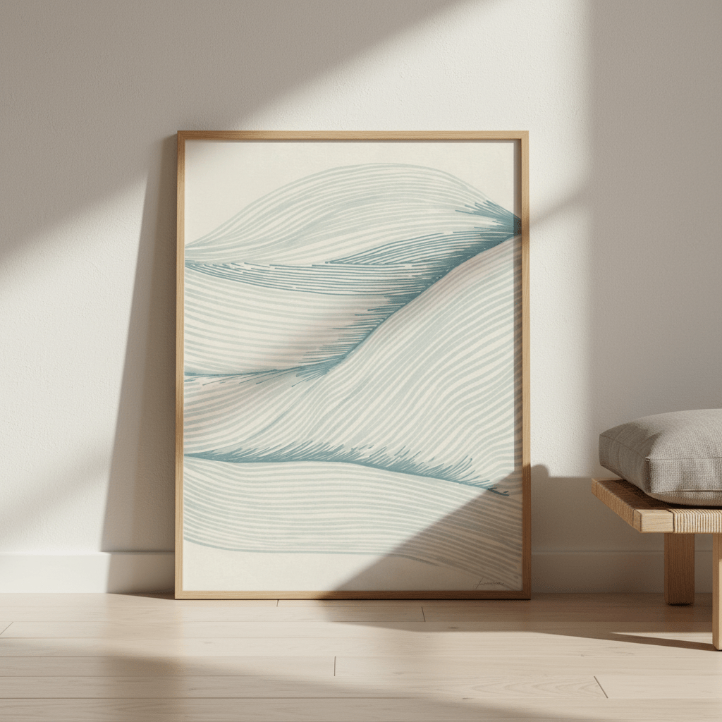 Ocean in Waves by Lucrecia Caporale wall - art - picture - poster