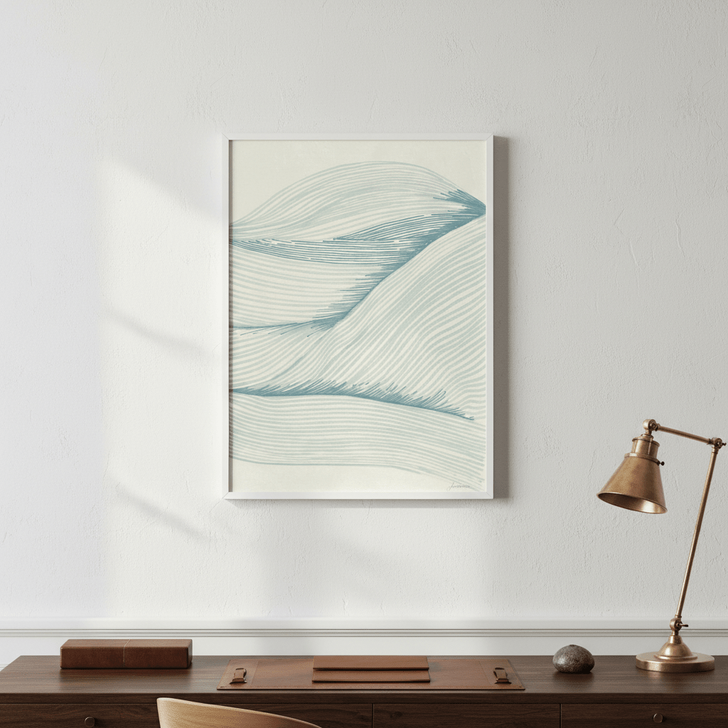 Ocean in Waves by Lucrecia Caporale wall - art - picture - poster
