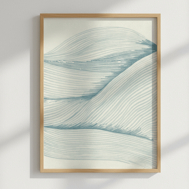 Ocean in Waves by Lucrecia Caporale wall - art - picture - poster