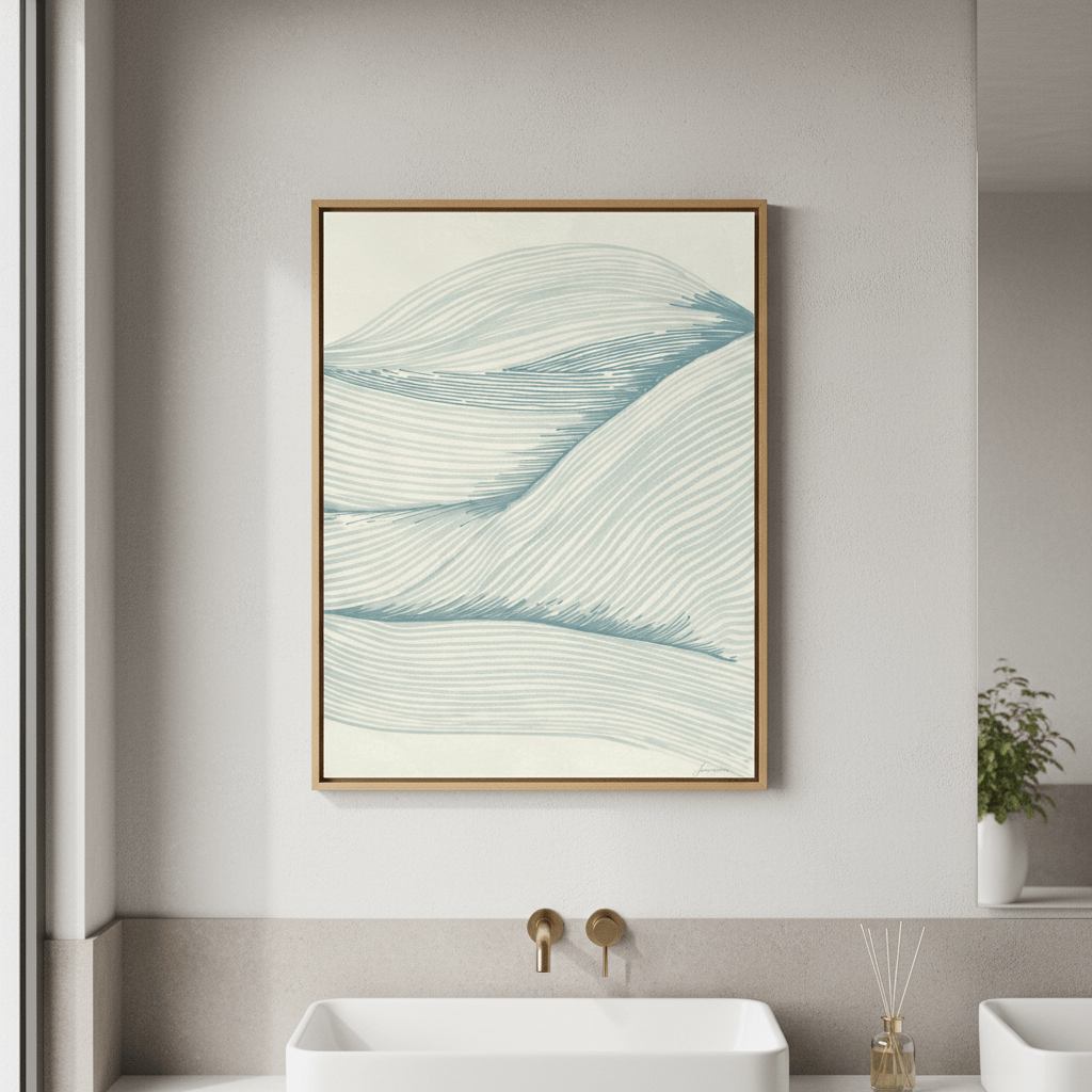 Ocean in Waves by Lucrecia Caporale wall - art - picture - poster