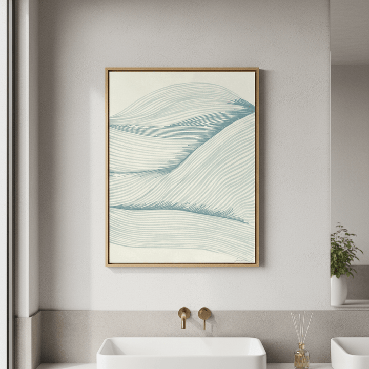 Ocean in Waves by Lucrecia Caporale wall - art - picture - poster