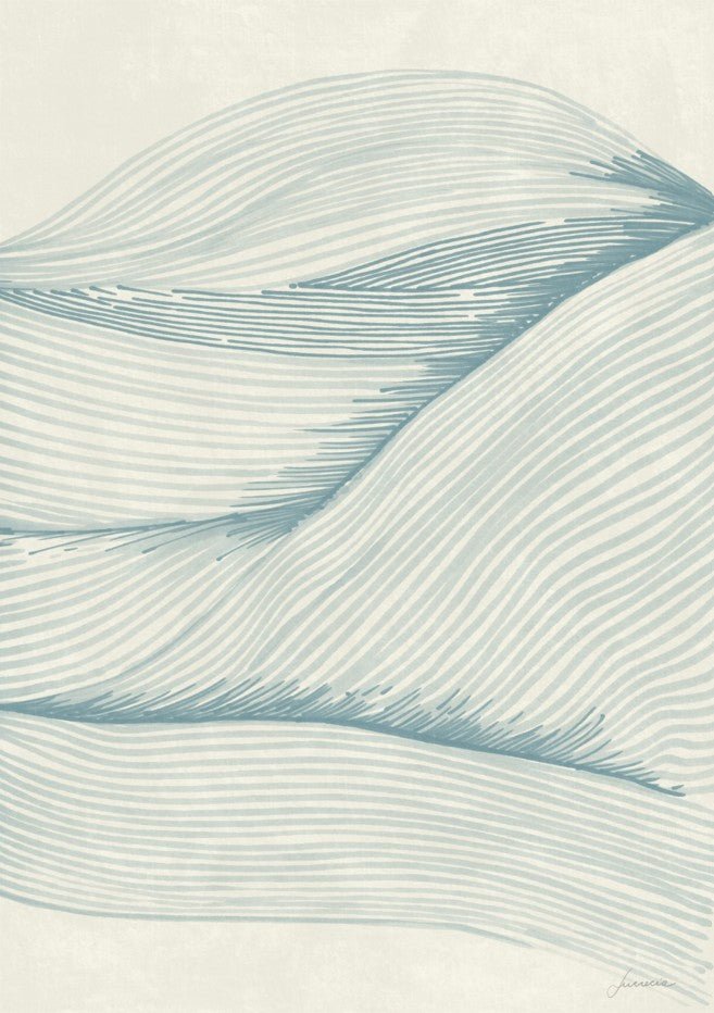 Ocean in Waves by Lucrecia Caporale