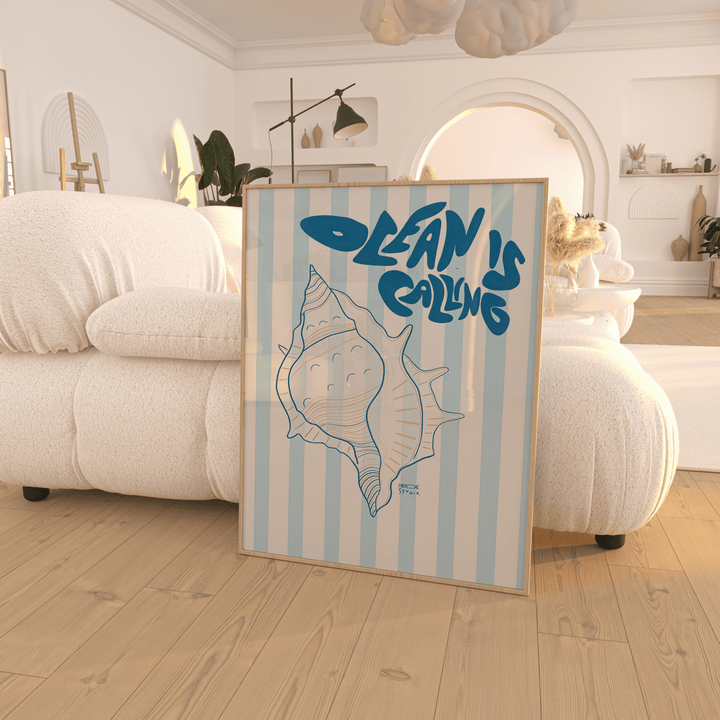 Ocean is Calling by Hayde Nizard wall - art - picture - poster