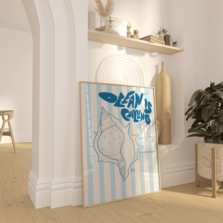 Ocean is Calling by Hayde Nizard wall - art - picture - poster