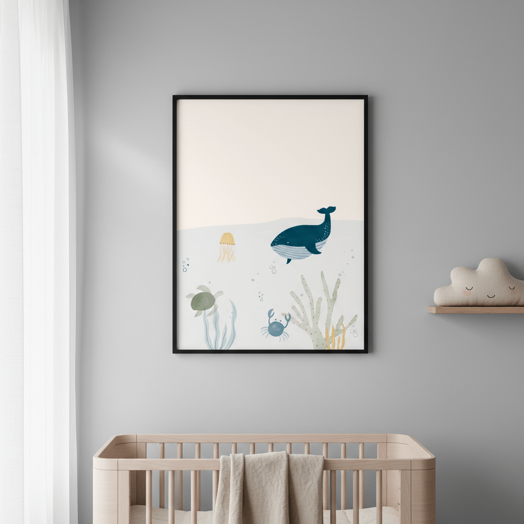 Ocean Life by Menina Lisboa wall - art - picture - poster