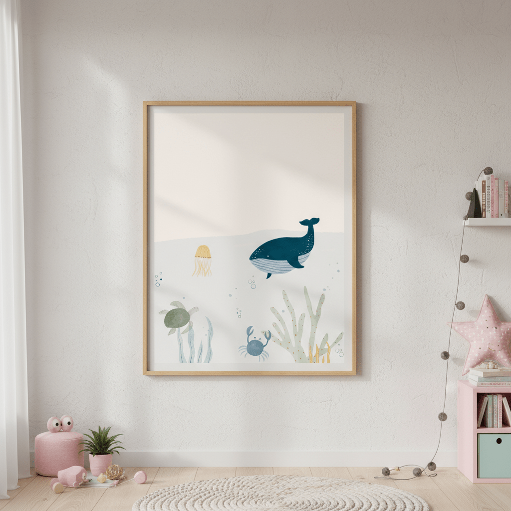 Ocean Life by Menina Lisboa wall - art - picture - poster