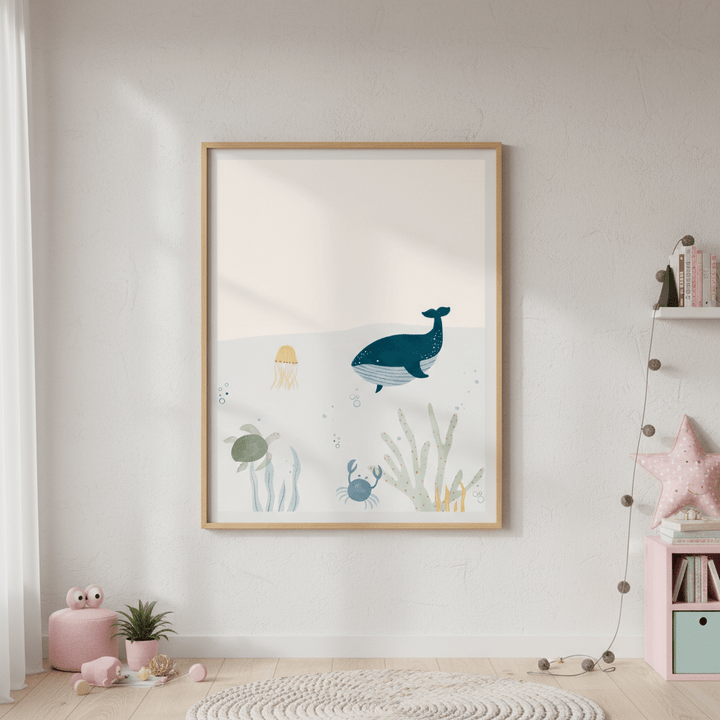 Ocean Life by Menina Lisboa wall - art - picture - poster