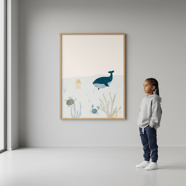 Ocean Life by Menina Lisboa wall - art - picture - poster