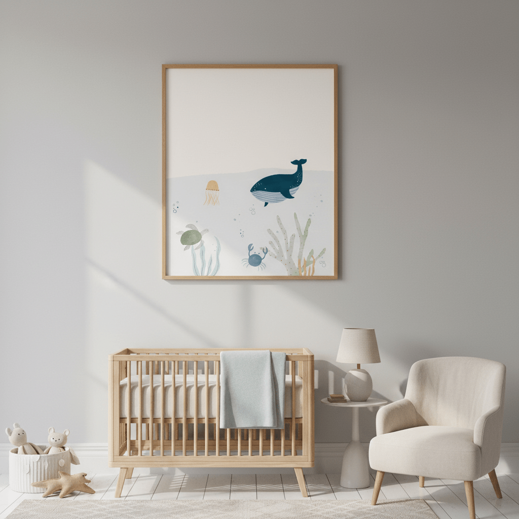 Ocean Life by Menina Lisboa wall - art - picture - poster