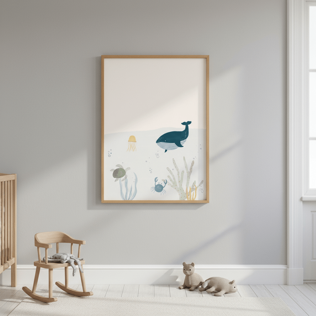 Ocean Life by Menina Lisboa wall - art - picture - poster