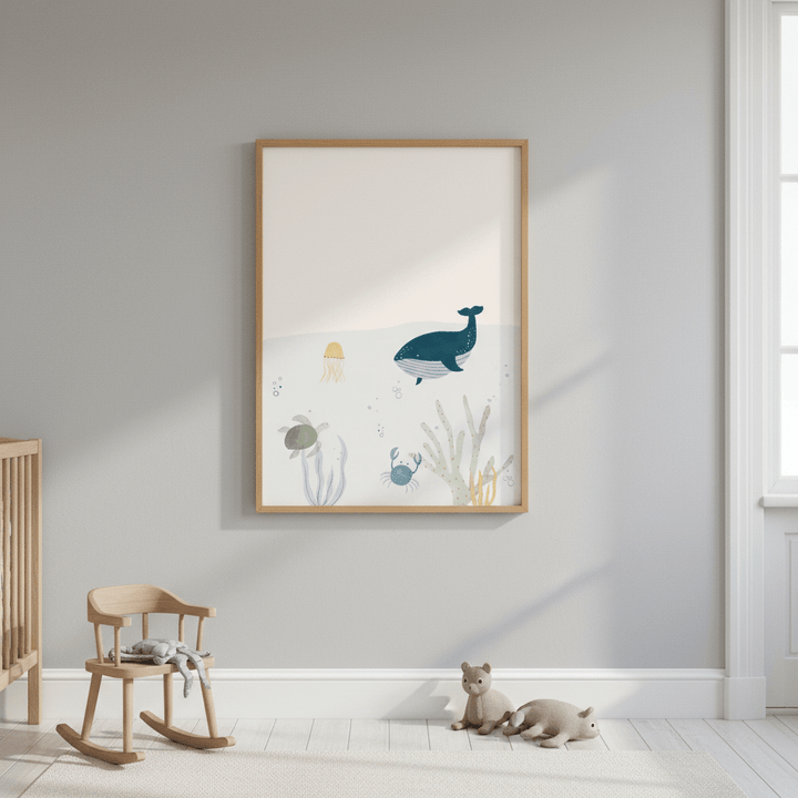 Ocean Life by Menina Lisboa wall - art - picture - poster