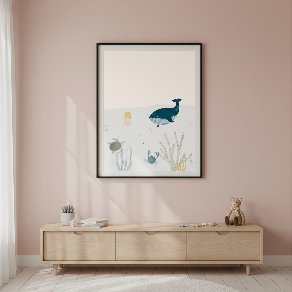Ocean Life by Menina Lisboa wall - art - picture - poster