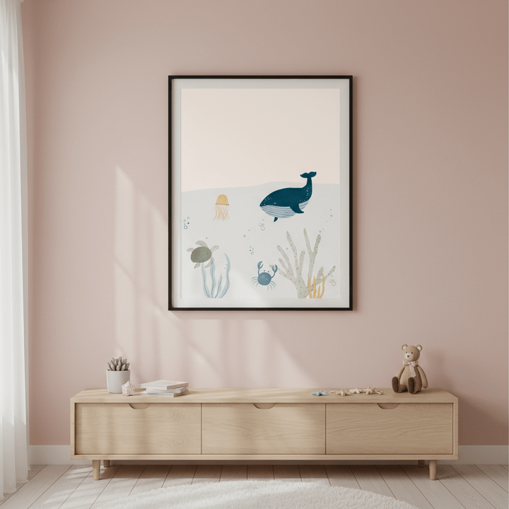Ocean Life by Menina Lisboa wall - art - picture - poster