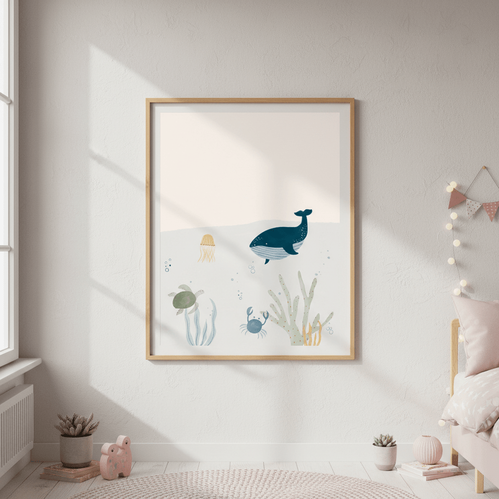 Ocean Life by Menina Lisboa wall - art - picture - poster