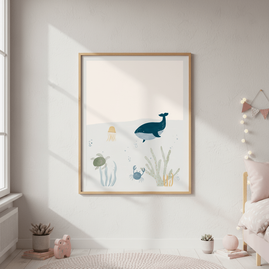 Ocean Life by Menina Lisboa wall - art - picture - poster