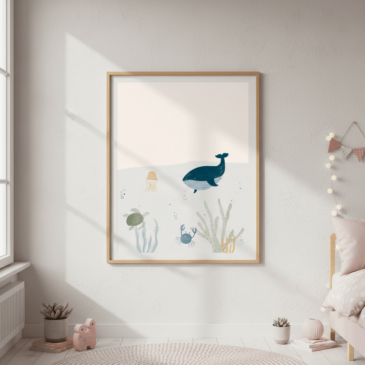 Ocean Life by Menina Lisboa wall - art - picture - poster