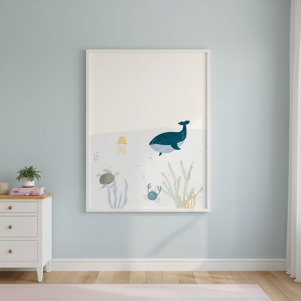 Ocean Life by Menina Lisboa wall - art - picture - poster