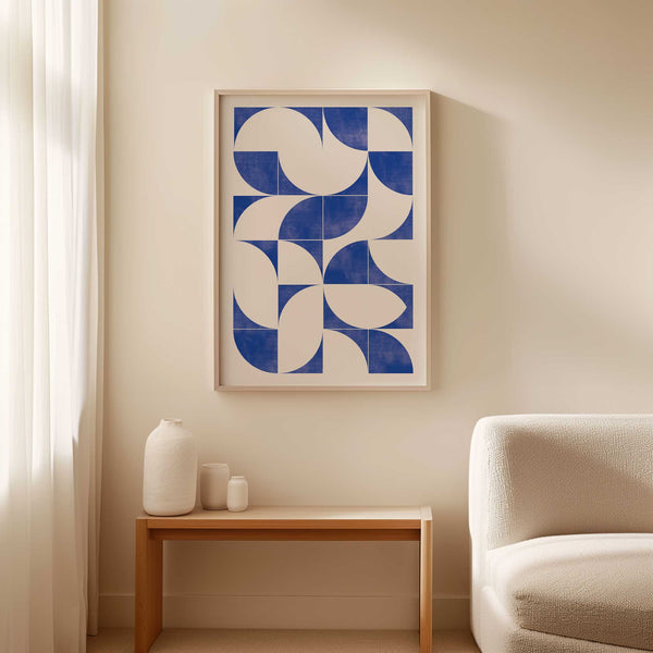 Oceanic Rhythm Abstract Artwork by Maison Bootsy