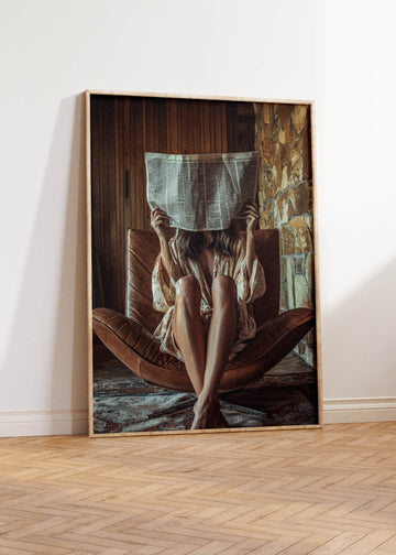 Off The Record by Julian Van Bausch wall - art - picture - poster
